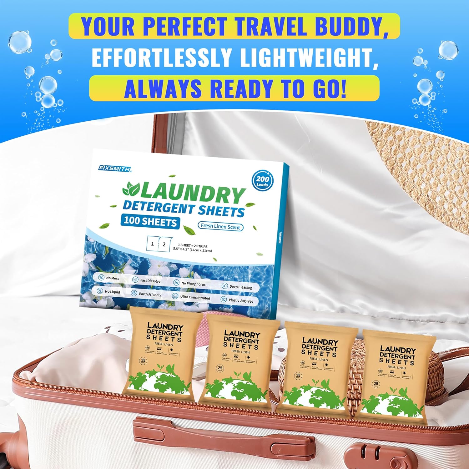 Laundry Detergent Sheets - 200 - Laundry Strip Eco avis et prix