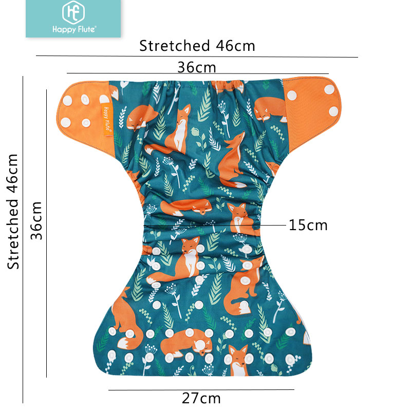 Happyflute 4pcs/Set Washable E - Cloth Diaper Insert avis et prix
