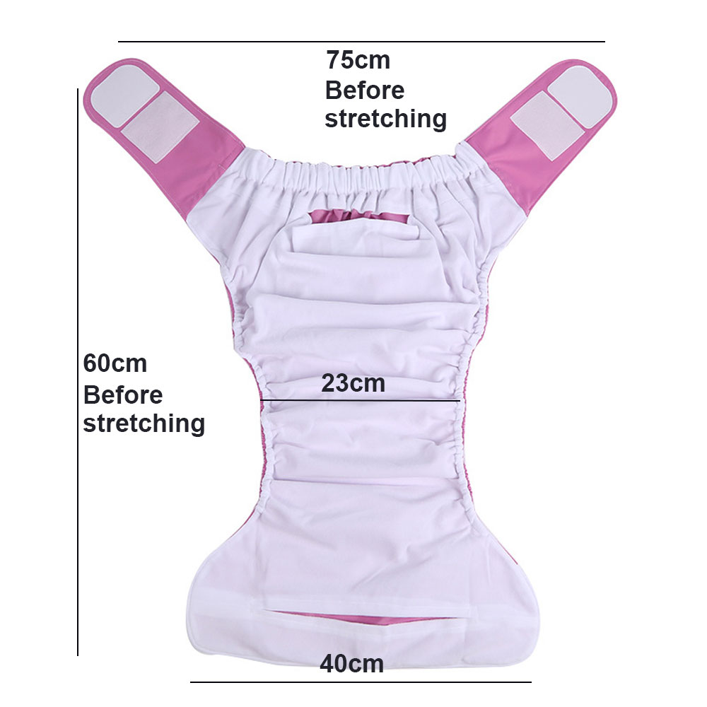 Reusable Adult Diapers, Large  - Cloth Diaper Insert avis et prix