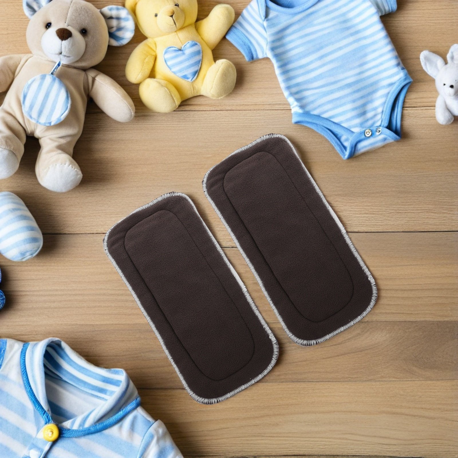4Pcs Microfiber Bamboo Charcoa - Cloth Diaper Insert avis et prix