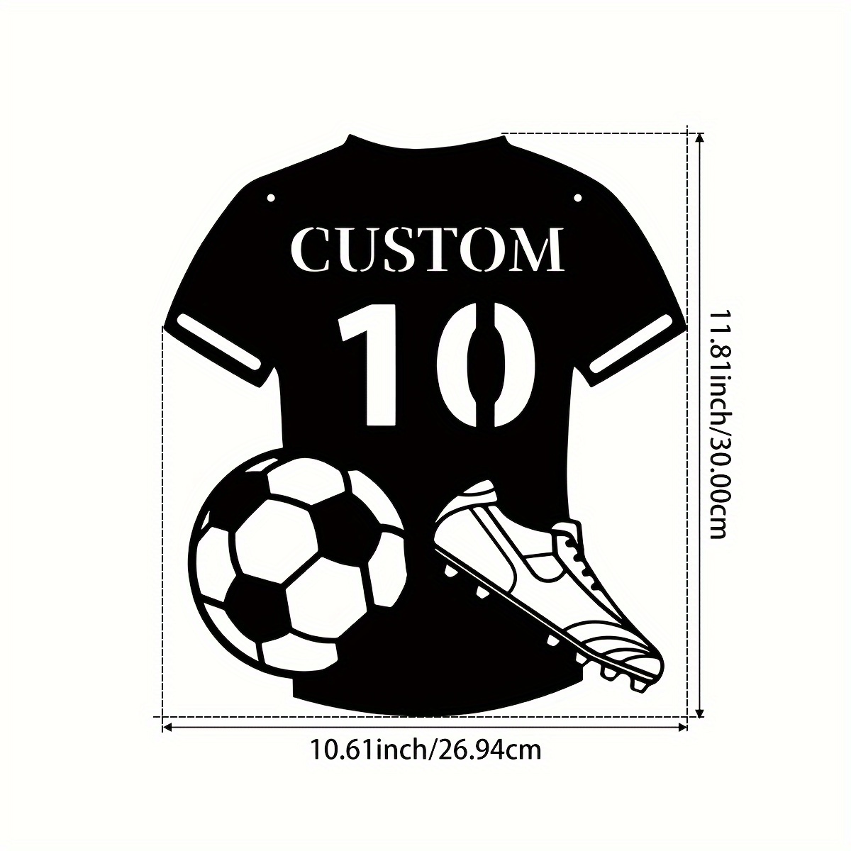 Custom Metal Soccer Jersey Sig - Sustainable Living Products avis et prix