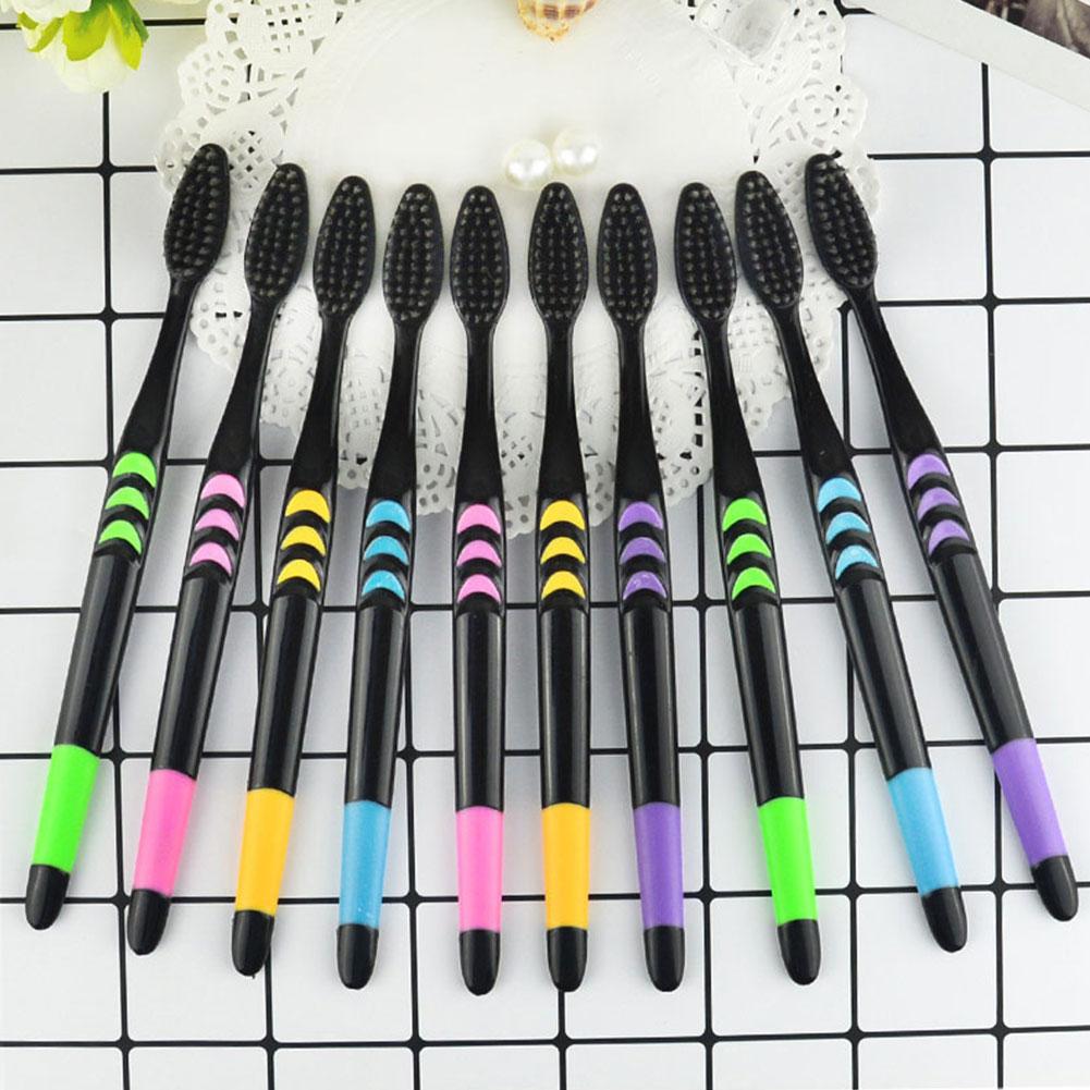 10 Pieces Packed Soft Bristle  - Bamboo Toothbrush Set avis et prix