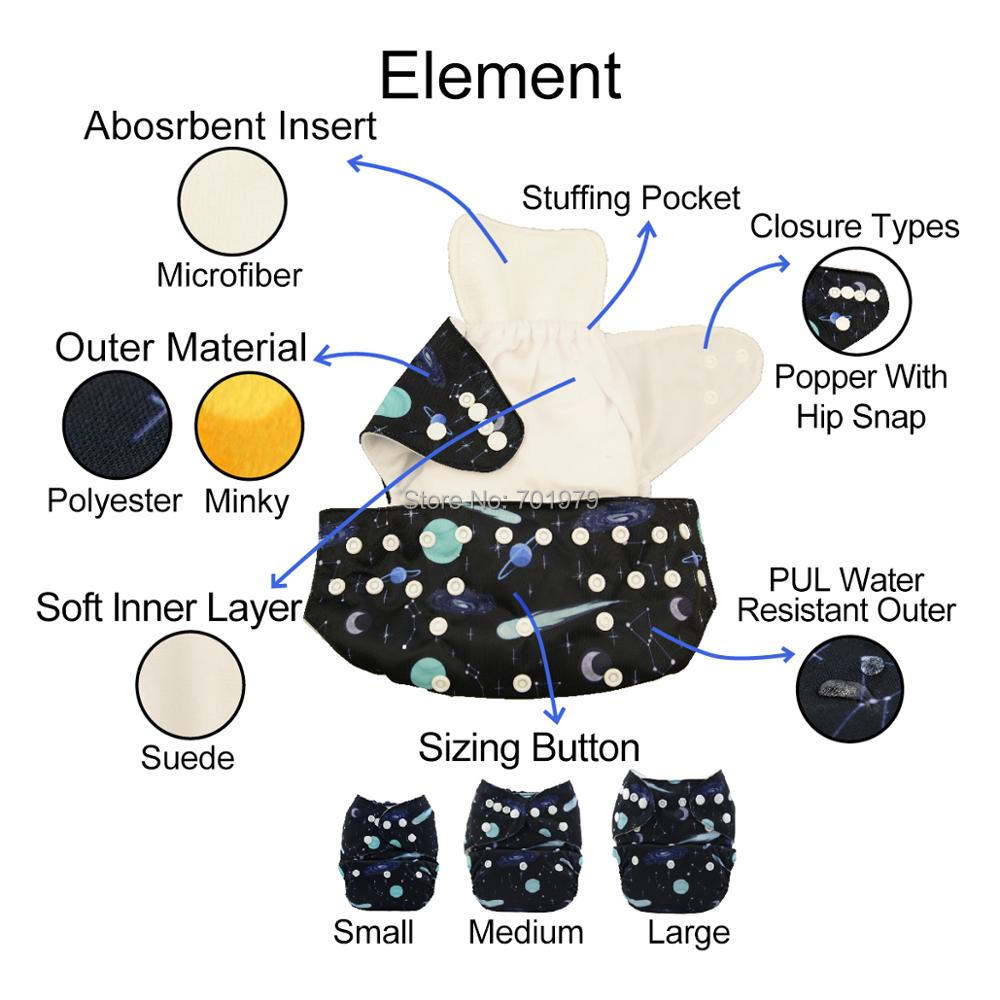 U Pick ALVABABY Baby Diaper Re - Cloth Diaper Insert avis et prix