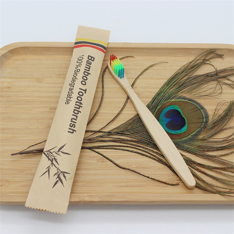 50/100Pcs Customisable Logo So - Bamboo Toothbrush Set avis et prix