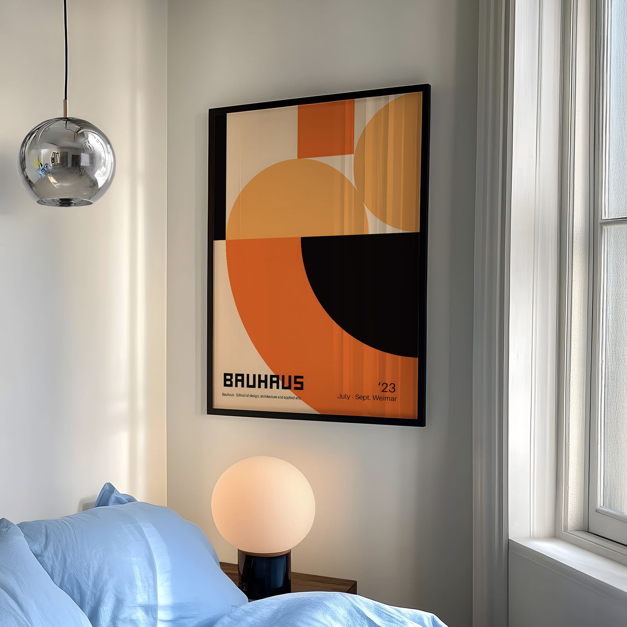 Modern Geometry Bauhaus School - Sustainable Living Products avis et prix