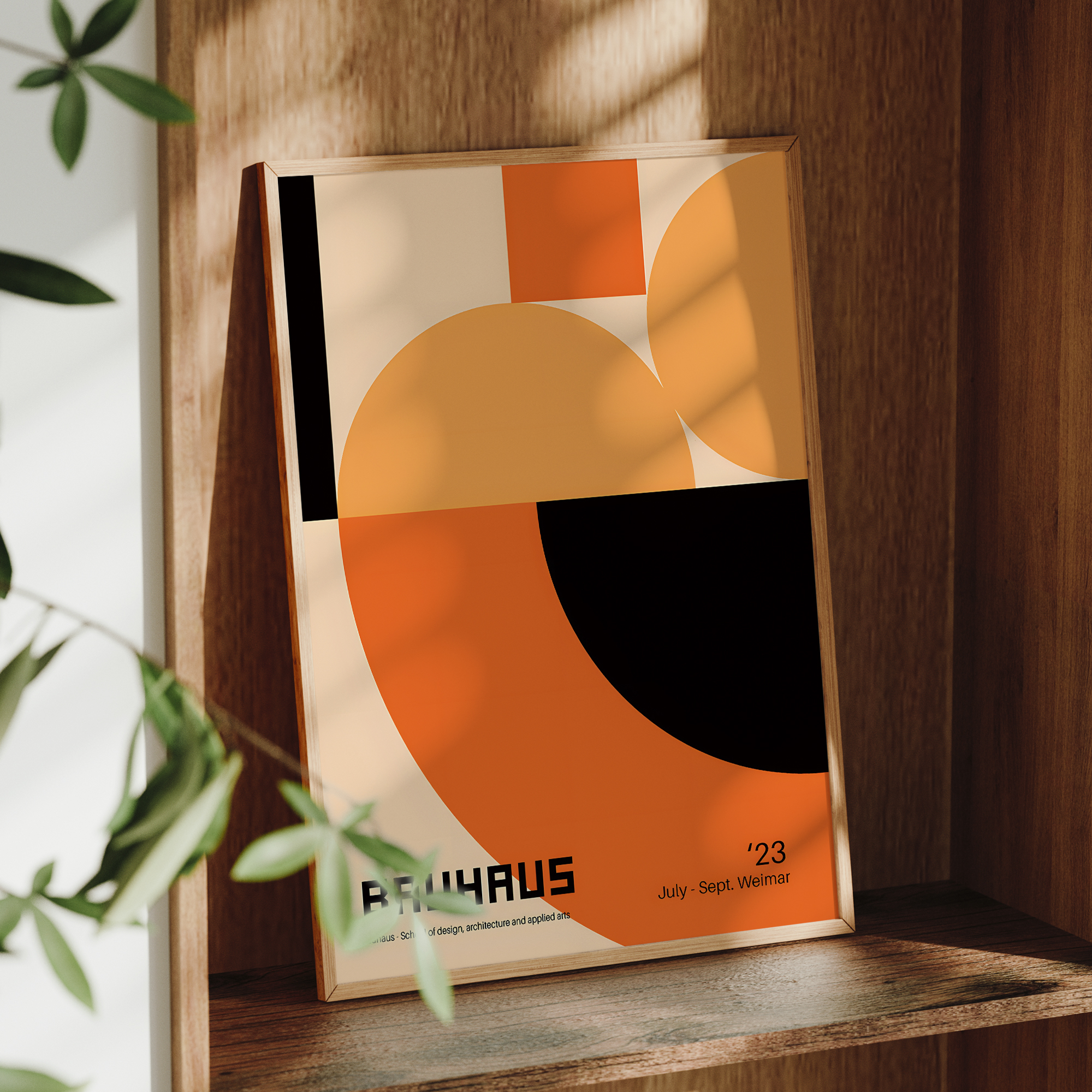 Modern Geometry Bauhaus School - Sustainable Living Products avis et prix
