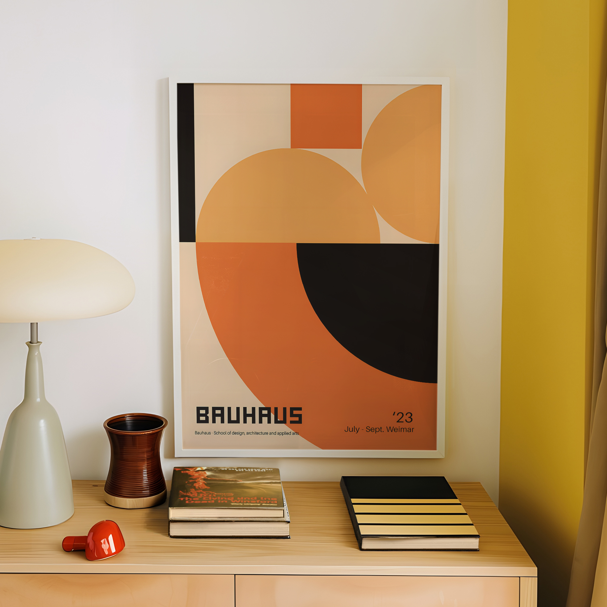 Modern Geometry Bauhaus School - Sustainable Living Products avis et prix