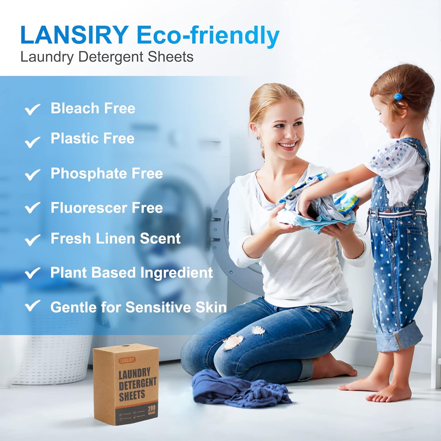 Laundry Detergent Sheets - 200 - Laundry Strip Eco avis et prix