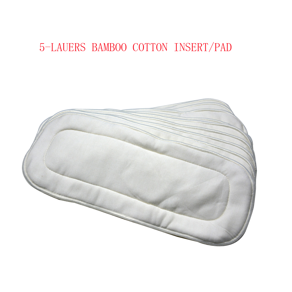 ( 5 Pieces A Lot) Organic Bamb - Cloth Diaper Insert avis et prix
