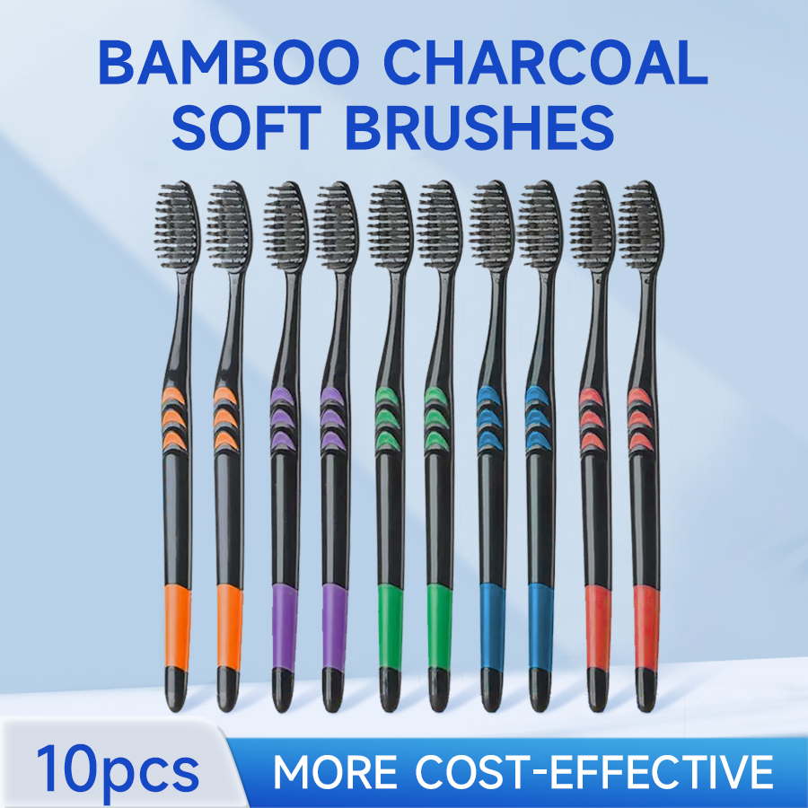 10/20 Pcs Family pack toothbru - Bamboo Toothbrush Set avis et prix